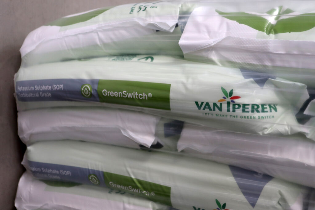 Close up of GreenSwitch SOP bags